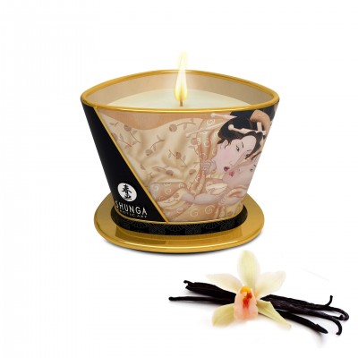 Bougie de Massage Lueur et Caresse Vanille