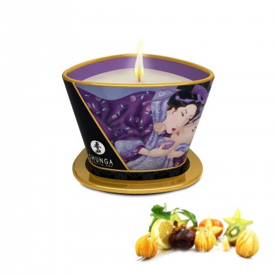 Bougie de Massage Lueur et Caresse Fruits Exotiques