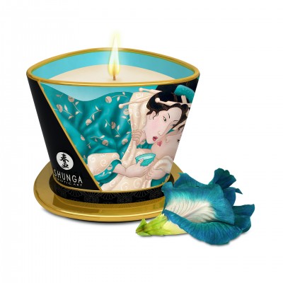 Bougie de Massage Lueur et Caresse Fleurs des Iles