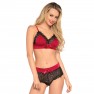 Ensemble Satin Rouge et Shorty - photo 2