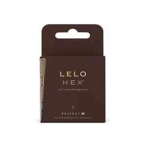 Préservatifs HEX Respect XL Boîte de 3