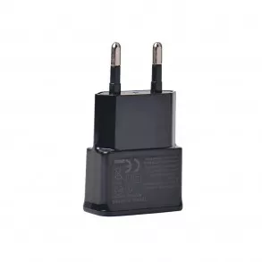 Chargeur Secteur USB à Charge Rapide Noir
