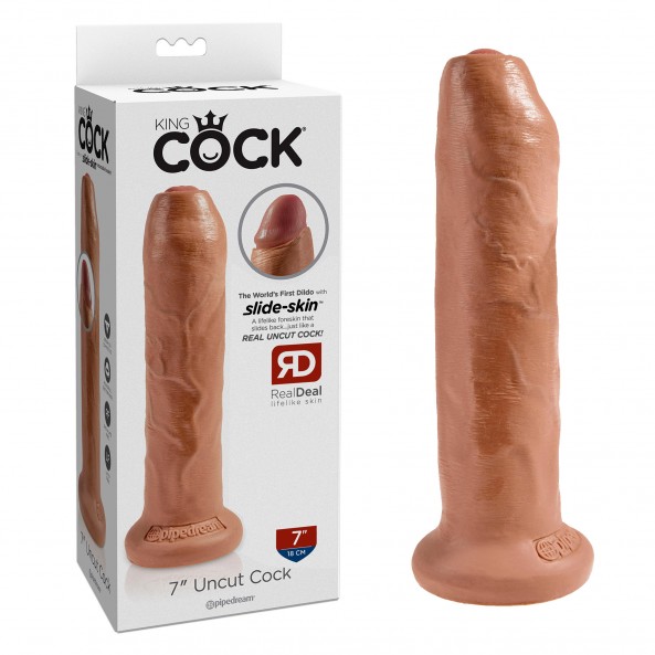 Dong Réaliste Prépuce 18 cm