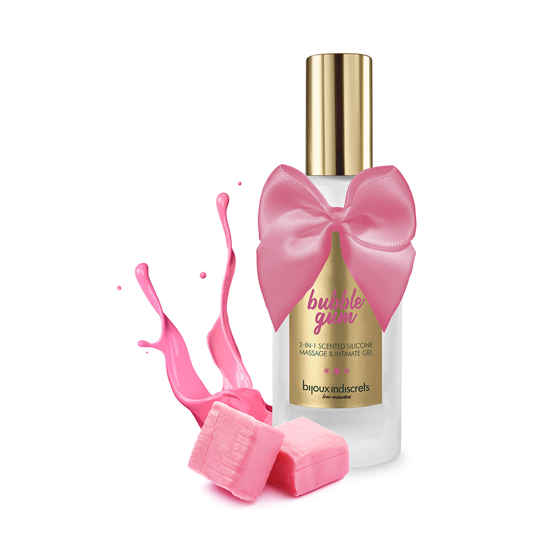 Gel de Massage 2 en 1 Bubble Gum