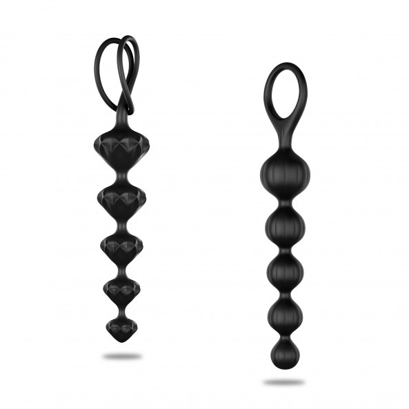 Chaîne Anale Love Beads Black