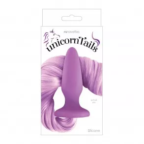 Plug Anal Unicorn Tails Pastel Violet