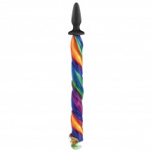 Plug Anal Unicorn Tails Rainbow