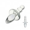 Plug Anal en Verre Titus Beaded