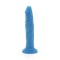 Dong Ventouse Happy Dicks 19 cm Bleu