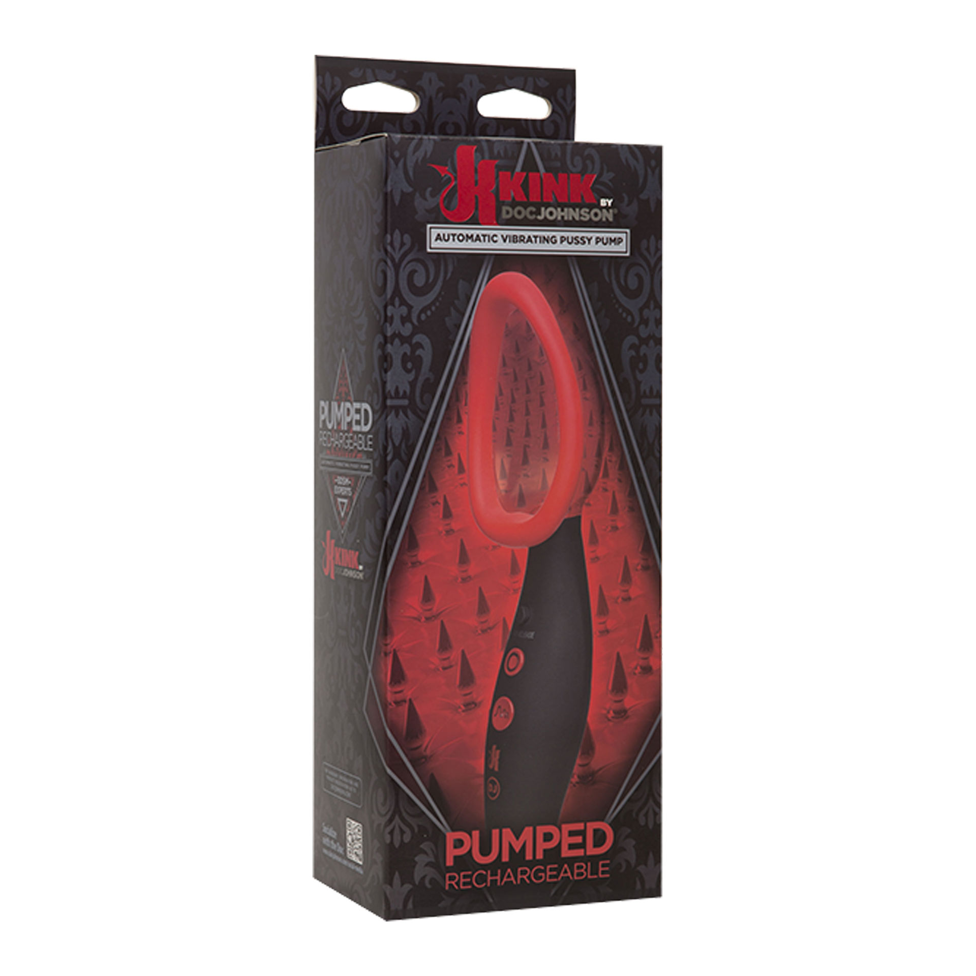 Sextoy Pompe à Vagin Vibrante KINK By DOC JOHNSON - Pour Femme, Stimulation Seins Et Zones Érogènes