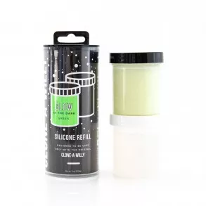 Recharge Silicone Glow In The Dark Vert
