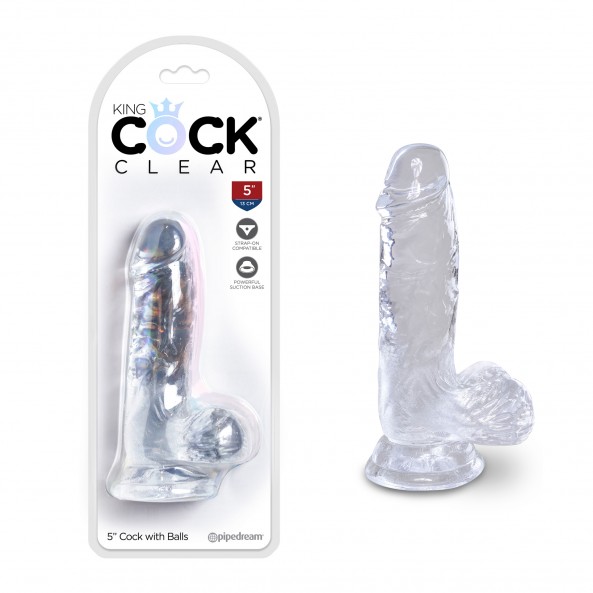 Gode Ventouse Clear 13 cm