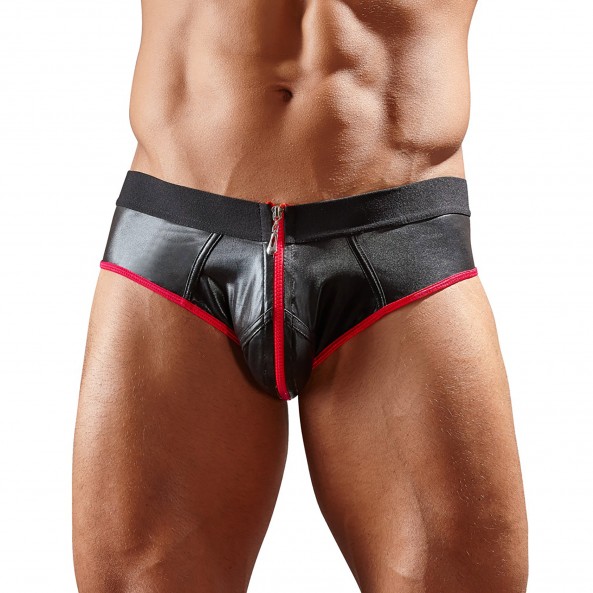 Slip Ouvert Homme Fermeture Eclair