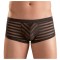 Boxer Transparent Rayé Noir Taille S