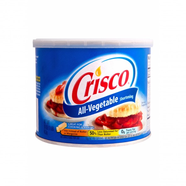 Lubrifiant Graisse Végétale Crisco 453 gr.