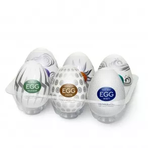 Oeufs Tenga Boîte de 6 - Nouveaux Eggs Différents Version 2