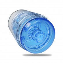 Masturbateur Main Squeeze Pop-Off Optix Crystal Blue