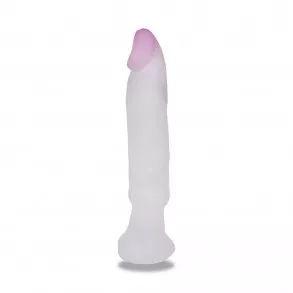 Dong Anal Blush Blanc-Rose UltraSkin 15 cm