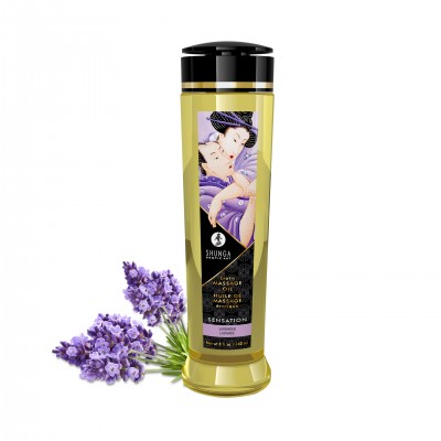 Huile de Massage Erotique Lavande