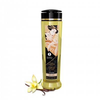 Huile de Massage Erotique Vanille