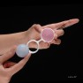 Boules de Geisha Beads Rose/Bleu - photo 5