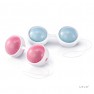 Boules de Geisha Beads Rose/Bleu - photo 0