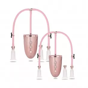 Automatic Rechargeable Clitoral & Nipple Pump Set