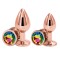 Plug Anal Rear Assets Rose Gold Rose Small