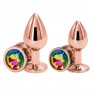 Bijou Anal Rear Assets Rose Gold - photo 0