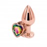 Plug Anal Rear Assets Rose Gold Heart - photo 1