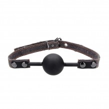 Bâillon Boule Silicone Denim