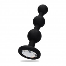 Bijou Anal Silicone Beaded Diamond