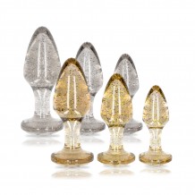 Coffret Plugs Anaux Glitter Acrylique