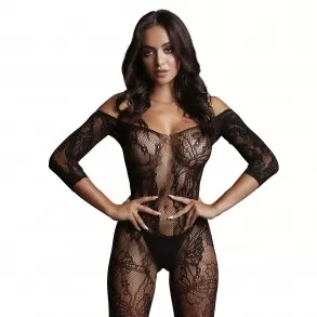 Bodystocking Lace Sleeved