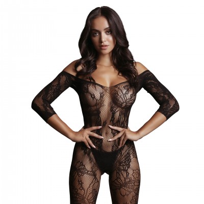 Bodystocking Lace Sleeved Image