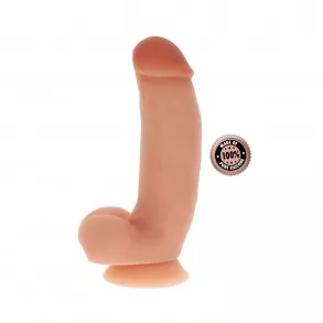 Gode Ventouse Get Real Silicone 18 cm