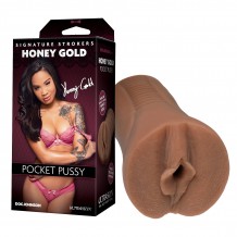 Masturbateur Pocket Pussy Signature Honey Gold