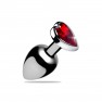 Bijou Anal Red Heart Gem - photo 0