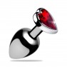 Bijou Anal Red Heart Gem - photo 2