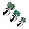 Plug décoratif Lucky Clover Gem