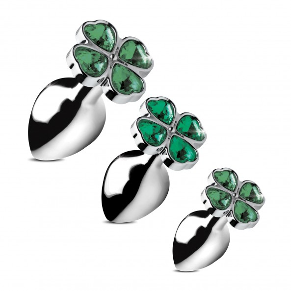 Plug décoratif Lucky Clover Gem