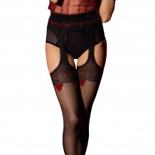 Collants Porte-Jarretelles Amour 20D