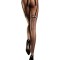 Madame Bas 20 DEN - Nude et Noir Noir Taille 2