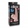 Gode Triple Densités 15 cm avec Testicules Mobiles - photo 6