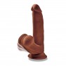 Gode Triple Densités 20 cm avec Testicules Mobiles - photo 0