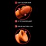 Gode Triple Densités 20 cm avec Testicules Mobiles - photo 4