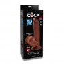 Gode Triple Densités 20 cm avec Testicules Mobiles - photo 6