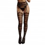 Collants Porte-jarretelles Striped - photo 0