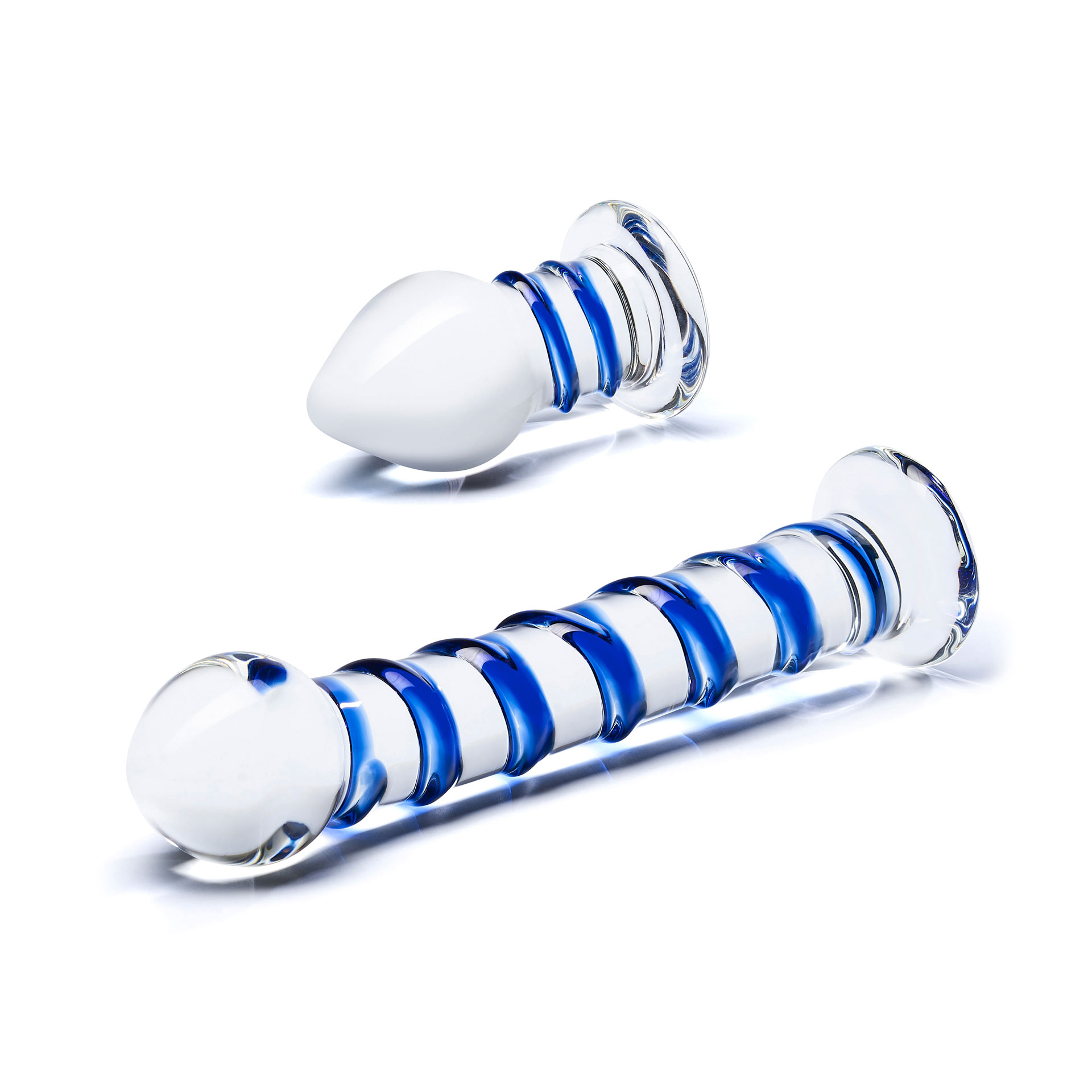 Sextoys Pour Tous Coffret Plug Anal & Dong Pntration Swirly - GLS | eBay