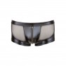 Boxer Simili Cuir Brillant Fermeture Eclair - photo 6